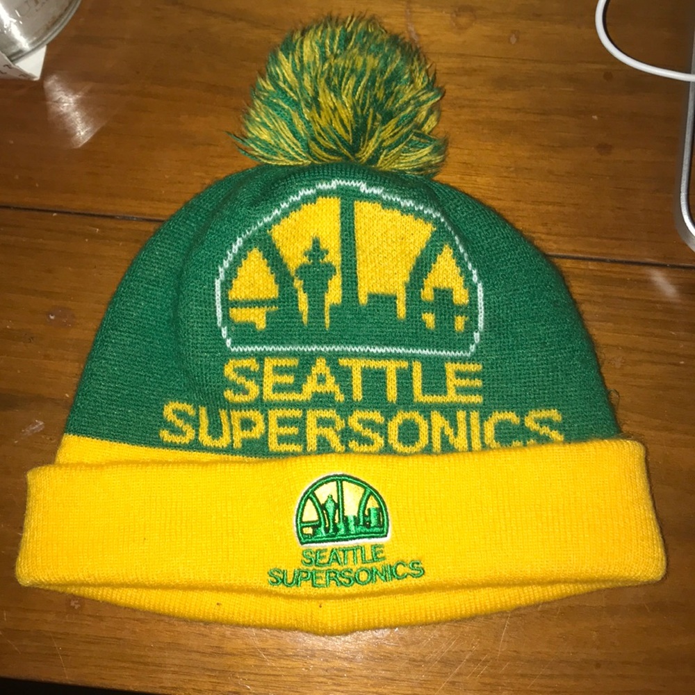 Seattle SuperSonics Knit Hat
